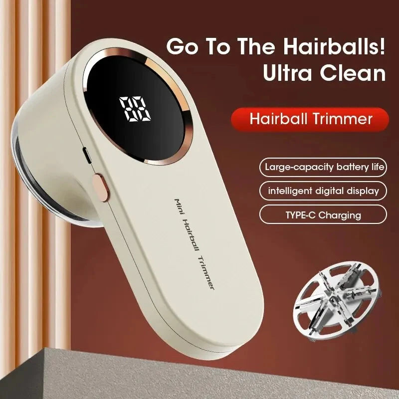 Rechargeable Digital Fabric Lint Remover
