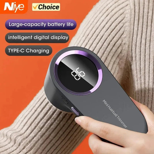 Rechargeable fabric lint remover