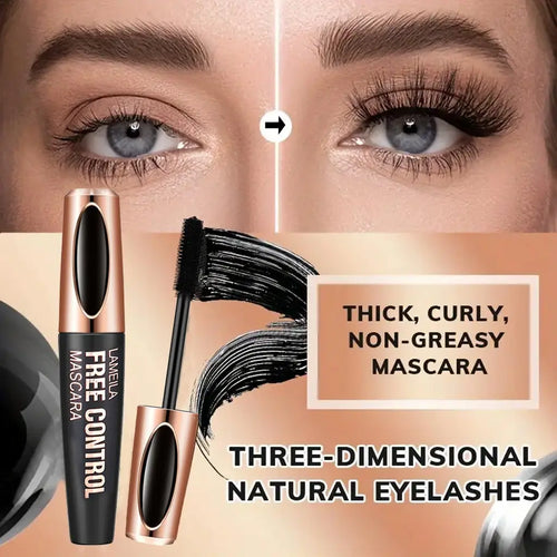 8D Silk Fiber Waterproof Lengthening Mascara