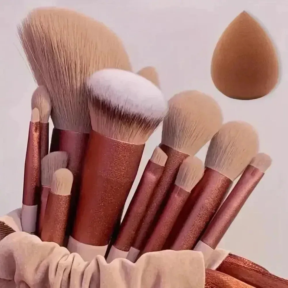 13-Pieces Professional Makeup Brush Set
