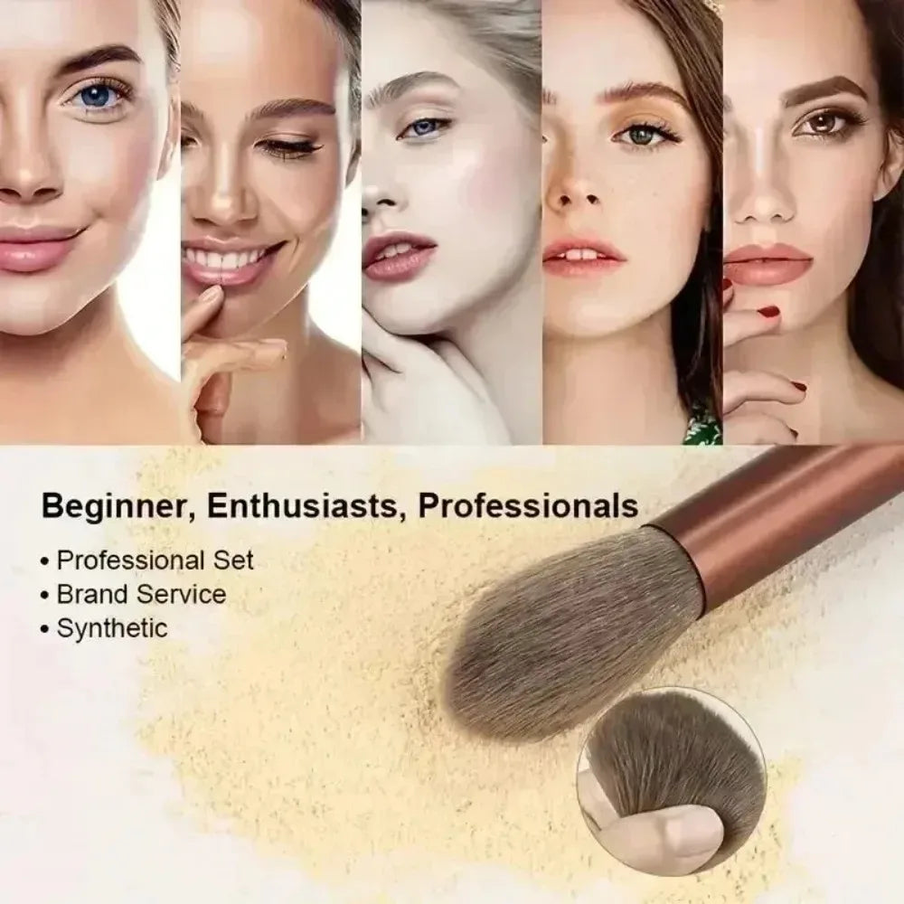 13-Pieces Professional Makeup Brush Set