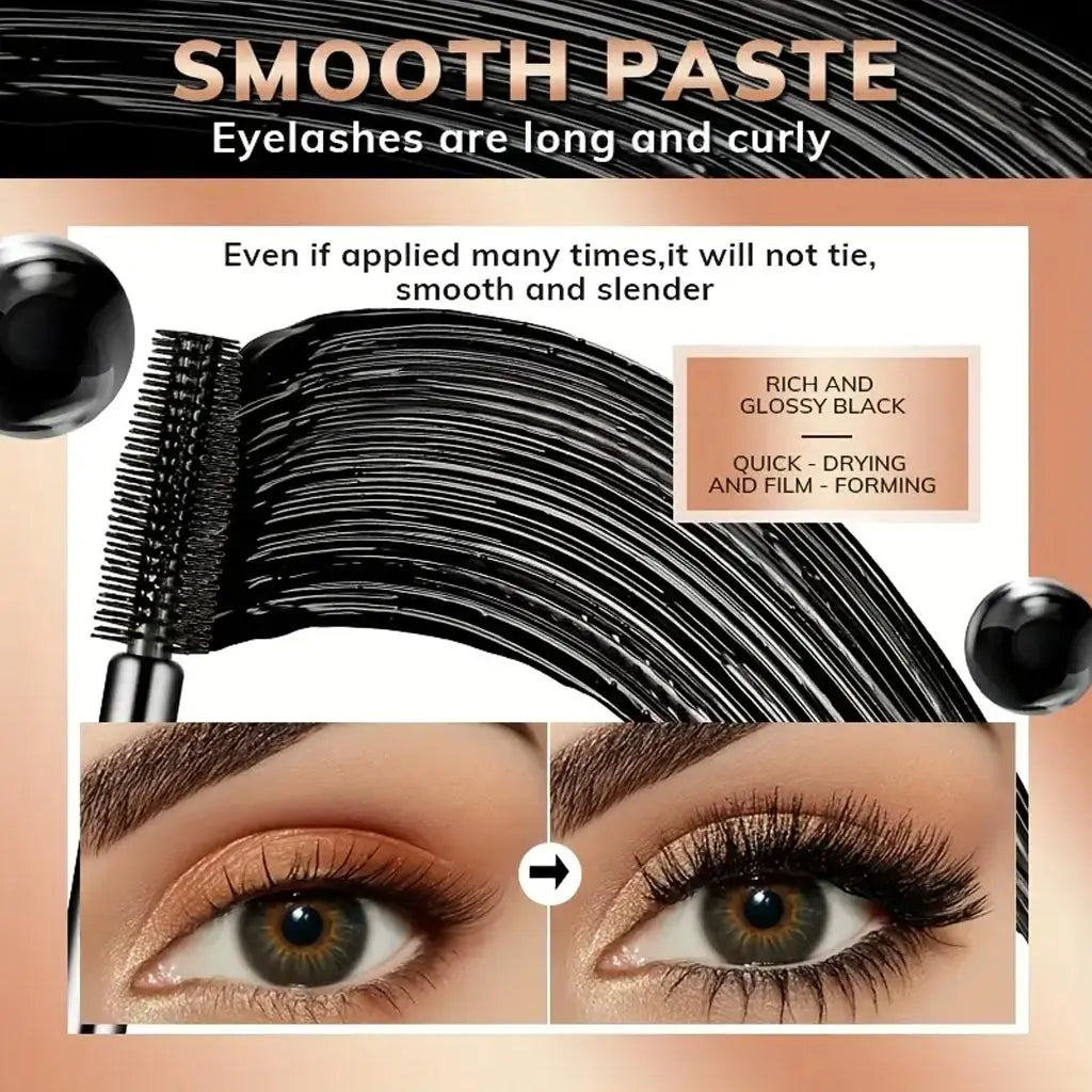 8D Silk Fiber Waterproof Lengthening Mascara