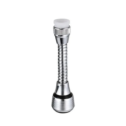 360° Rotating Faucet Extender & Water-Saving Sprayer